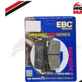 Resim Kymco Xciting 300 İ Arka Fren Balatası Ebc-t03559 