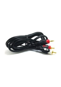 Resim Electroon 2Rca 3.5Mm Stereo Aux Kablo 1.5 Metre Gold 