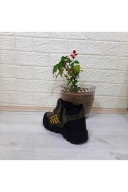 Resim Black Sea 542 Haki Kürklü Fermuarlı Cırtlı Erkek Çocuk Bot 001 