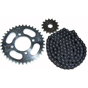 Resim Mr150 Uyumlu Ön-arka Dişli Zincir Set Erpilsan Elektronik 