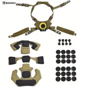 Resim BOOIU Taktik Sünger Asma Kayış Seti - Hızlı Çıkarma Tokaları, Ergonomik Pedler ve Çoklu Renk Seçenekleri ile Ayarlanabilir Göğüs ve Kol Kayışları, Avcılık, Balıkçılık ve Açık Hava Aktiviteleri için, Avcılık Ekipmanı, Güvenli Toka Kapatma 