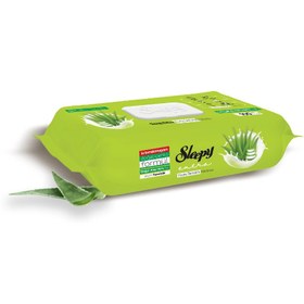 Resim Sleepy Yüzey Temizleme Havlusu Doğal Aloe Vera Özü 100'lü 