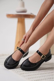 Resim No 35 Yokox Siyah Rugan Oxford Ayakkabı 