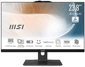 Resim MSI MODERN AM242P 12M-808XEU 23.8 FHD 16:9 (1920X1080) I5-1235U 8GB DDR4 1TB SSD DOS SIYAH AIO PC 