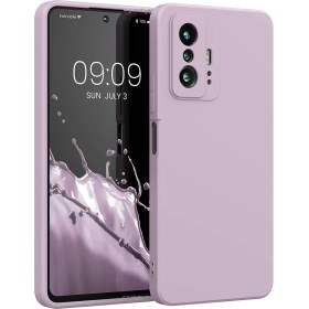Resim M.TK Moveteck Xiaomi Mi 11T Uyumlu Kılıf Kamera Lens Korumalı Içi Kadife Silikon Iz Yapmaz Ipeksi His Liquid Renkli Yumuşak Silikon Lansman 