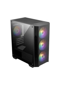 Resim SHC4200 Msı Mag Forge M100A Akri̇li̇k Yan Panel 3X120MM 1X120MM Argb Fan Psu Yok Matx Gamıng Kasa 