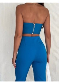 Resim Büstiyer Pantolon Takım S1011 Mavi 