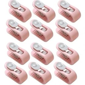 Resim 12 Li Mandallı Yorgan Kılıfı Nevresim Sabitleme Klips Takımı 