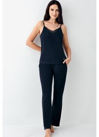 Resim Pierre Cardin Kadın Lacivert Sabahlık 5274-48586 Lacivert 