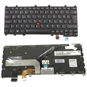 Resim Lenovo Uyumlu Thinkpad Yoga Sto-84Tq Notebook Klavyesi (Siyahtr) Işıklı - 552157320 