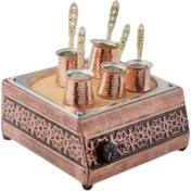 Resim Kumda Kahve Makinesi-Kumda Türk Kahvesi Makinesi-Bakır Kahve Makinesi-34*35*16 