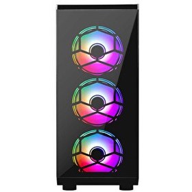 Resim Turbox Tx4694 Core i5 10400F 23.6" 16 GB RAM 512 GB M.2 NVMe SSD 4 GB RX 560 Curved FreeDOS Masaüstü Oyun Bilgisayarı 