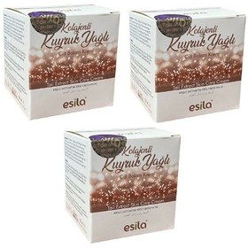 Resim Esila Kolejenli Kuyruk Yağlı Cilt Bakım Kremi 3 x 50 ML 