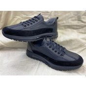 Resim Beyaz Lisans Hakiki Deri Termo Kaymaz Taban Bağcıklı Günlük Erkek Ayakkabı Siyah Siyah 