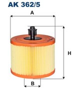 Resim FILTRON AK362/5 Hava Filtresi (BMW 13717536006 AK3625 (WC897242) 