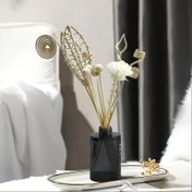 Resim Yeni Ateşsiz Set: Ateşsiz Kamış Difüzör Çubuğu + Koku Aksesuarı Kombinasyonu - Odalar, Oturma Odaları, Yatak Odaları vb. için İdeal 