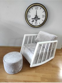 Resim NOSSO HOME Emzirme Koltuğu Sallanan Koltuk Tv Koltuğu ( Mamma Bukle Teddy ) 