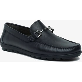 Resim Greyder Erkek Siyah Hakiki Deri Loafer Ayakkabı 6Y1UA64786 