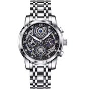 Resim Poedagar 983 41mm Quartz Erkek Kol Saati Rk8 Gümüş 