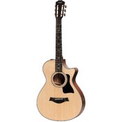 Resim Taylor 312ce V-Class 12 Fret Elektro Akustik Gitar (Natural) 