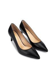 Resim Tamer Tanca Kadın Hakiki Deri Siyah Deri Topuklu Ayakkabı 492 55750 Bn Ayk Y25 Sıyah Dr Siyah 