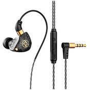 Resim Qkz X26 Kablolu Kulaklık Ağır Bas Sporcu Kulaklık Hd Mikrofon Ile Şarkı Canlı Gürültü Azaltma Arama 3.5 MM Kulaklık 