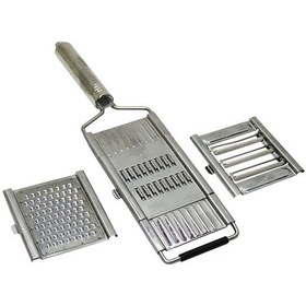 Resim Lüx 3in1 Çelik Rende 260gr 5224 Çok Renkli 