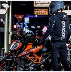 Resim Scoyco St04 Siyah Renk Motosiklet Rüzgarlık 