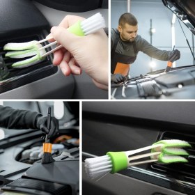 Resim 6 Parça Araç Detaylı Temizlik Fırçası Iç Dış Temizlik Fırça Seti 