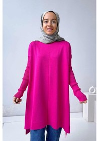 Resim Kahijab Mira Merserize Tunik - Fuşya Fuşya 