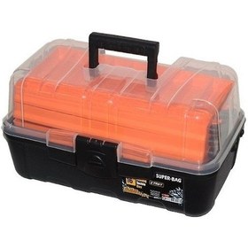 Resim Kutu 16'' Balıkçı Takim Çanta Şeffaf Lux 