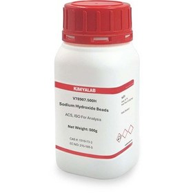 Resim Kimyalab Sodyum Hidroksit Boncuk 500g - Sodium Hydroxide 