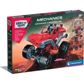 Resim MCM Group 75038TR Mekanik Laboratuvarı - Canavar Kamyonlar +8 Yaş 