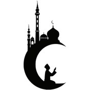 Resim Genel Markalar Cami Silueti (Oto-Motor-Laptop-Duvar-Dekor) (Tip 3) 20 x 42 Cm 