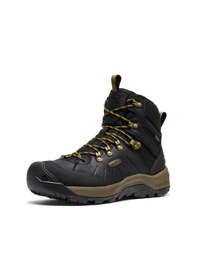 Resim Keen 1031021 Revel Iv Polar Mid Wp Black/lemon Curry Erkek Outdoor Bot Siyah 