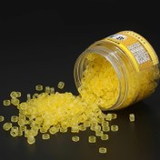 Resim 1000 adet Sarı Süper Sıkı Kalınlaştırılmış Balık El İçi Aksesuarları, 3mm x 5mm Yüksek Elastikiyetli Silikon Pellet Lastikleri 