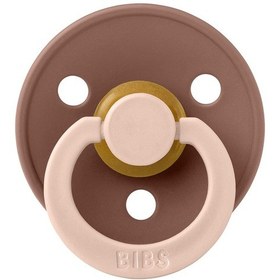 Resim Bibs Studio Colour Fusion Emzik-woodchuck/blush 0-6 Ay 