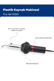 Resim Prolektro Pro-lek 9000 Plastik Kaynak Makinesi 