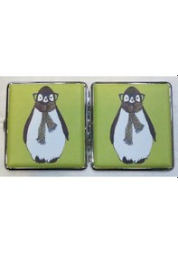 Resim Sigara Tabakası(Kısa Sigara)Penguen-9.50 cm-9.50 cm Boyutlarında 