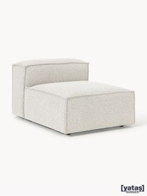 Resim Mobilya Stant Most Mollis Orta Modül Berjer Silinebilir 01 Beyaz Lüks Bukle Kumaş Yumuşak Sünger (EVİNİZE TESLİM) 