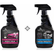 Resim Oto Hızlı Cila Carnauba Wax - Motor Yağ Kir Temizleyici 500'ER ml 