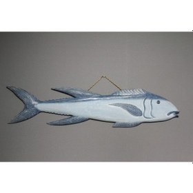Resim Ahşap Duvara Asmalı Balık Pano 
