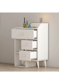 Resim Şifonyer Zerda Beyaz 