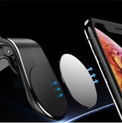 Resim KOİ TECH Araç Içi Manyetik Izgara Telefon Tutucu Samsung Xiaomi Huawei Iphone Oppo Uyumlu Araba Aksesuarı 