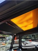 Resim PLASTLİNE citroen ami Uyumlu tavan perdesi turuncu siyah 