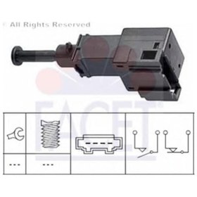 Resim Audı A3 1.6 Akl Avu Bfq 96→ Fren Müşürü Pedal Altı Dört Fişli 