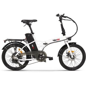 Resim RKS Mx30 Katlanabilir Bisiklet Beyaz 