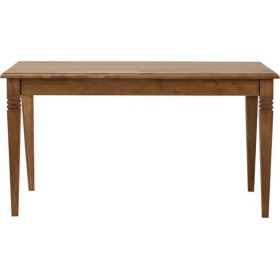 Resim Mobilya Baba Naturel Açık Ceviz Yemek Masası 125CM 