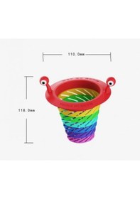 Resim Renkli 6 Kademeli Lavabo Süzgeci Ev Gereç 