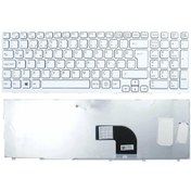 Resim Sony Uyumlu Vaioe Serisi, Sve17, Sve1712T1Eb Notebook Klavyesi Beyaz Tr - 541190166 